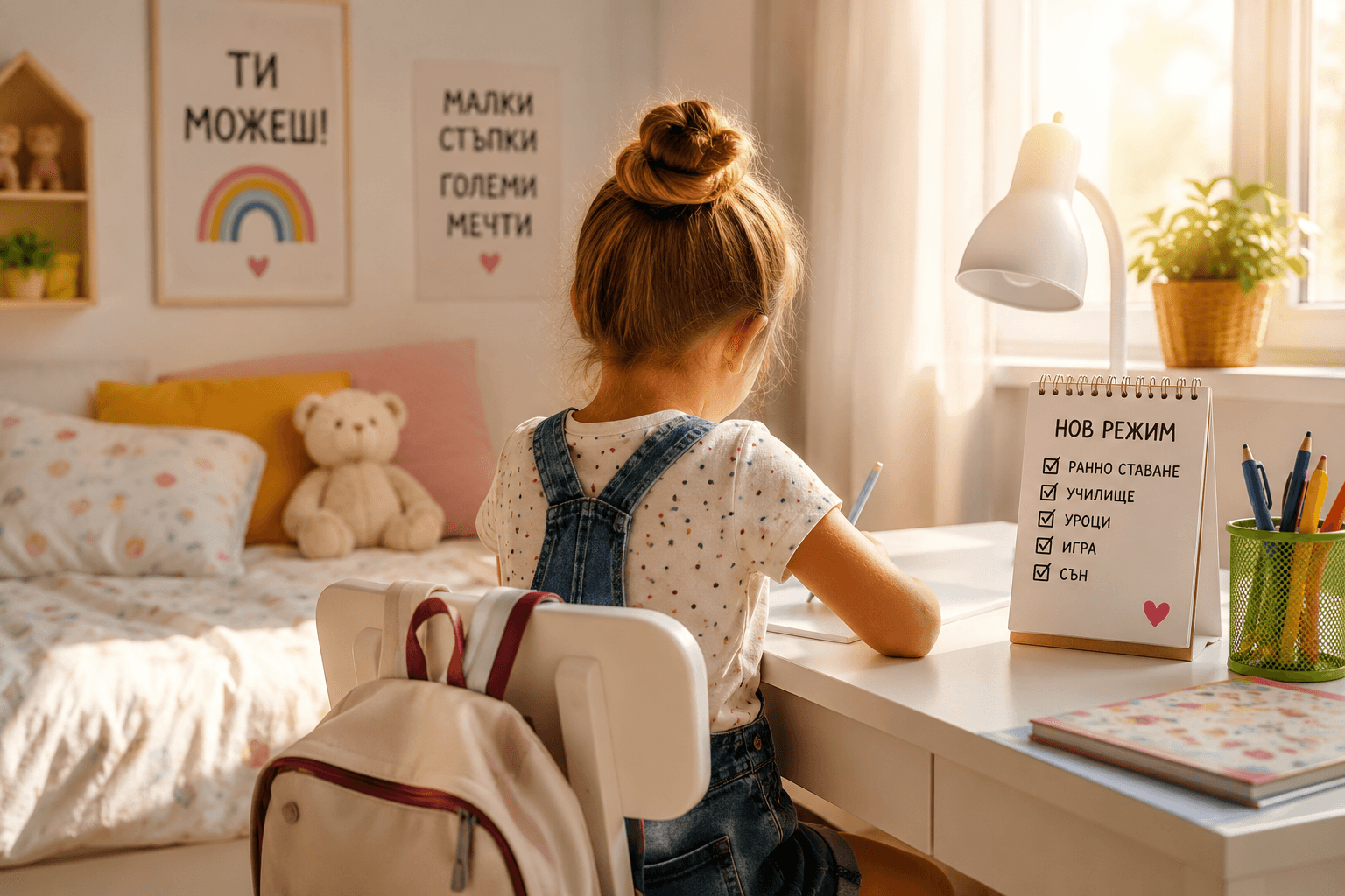 Как да върнем детето към режим след лятната ваканция
