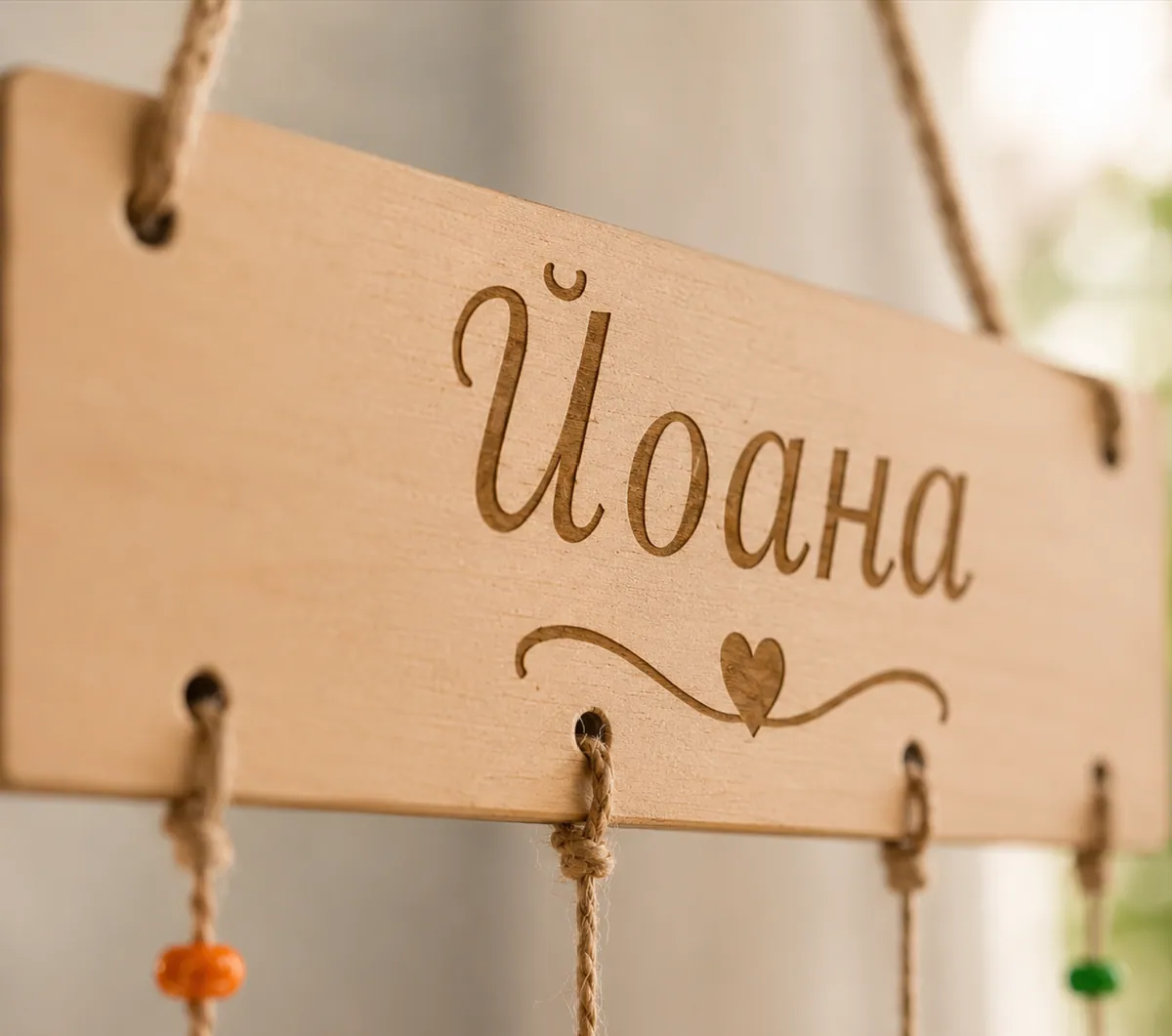 Персонализирана закачалка с име